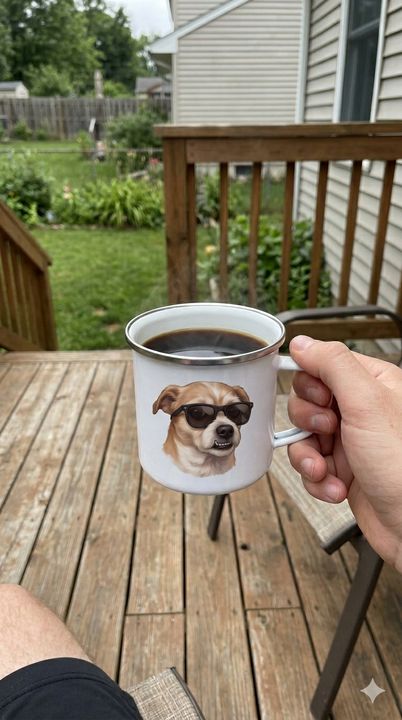 Caneca Esmaltada